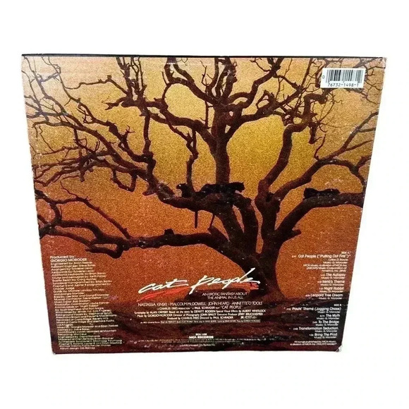 CAT PEOPLE Giorgio Moroder / David Bowie Backstreet BSR 1498 soundtrack EX - Picture 2 of 8